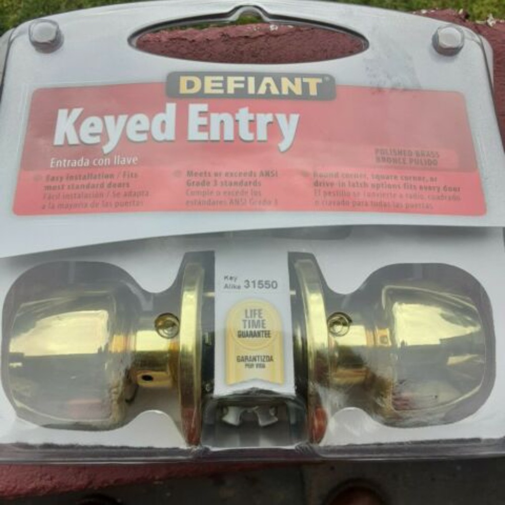 Defiant Keyed Entry 154709